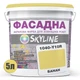 Краска Акрил-латексная Фасадная Skyline 1040-Y10R Банан 5л - изображение 2