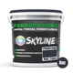 Краска резиновая суперэластичная сверхстойкая «РабберФлекс» SkyLine Графитовый RAL 7024 6 кг - изображение 2