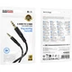 Аудио кабель Aux Borofone BL25 Nice (1m) (Black) (243639) - изображение 4