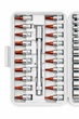 Багатофункціональний тріскачковий набір викруток 40 в 1 (Torx, U-подібні, трикутні, плоскі, хрестові) - зображення 4