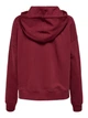 Худі ONLCOLLEGE LIFE L/S HOOD SWT 15235558 Cabernet ONLY XL Бордовий 15235558CABERNET XL - изображение 4