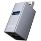 Перехідник HUB HOCO HB54 3in1 (USB to 2xUSB2.0+USB3.0) (Metal grey) (249927) - зображення 1