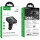 Автомобильное зарядное устройство FM модулятор HOCO E89 Libre 45W (1USB-A/1C) (Black) (250773) - изображение 2