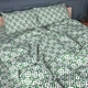 Комплект постельного белья Mirson Полуторный 143х210 см 17-0951 Abstract Green Бязь (2200013166184) - изображение 1
