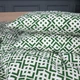 Комплект постельного белья Mirson Полуторный Евро 160х220 см 17-0951 Abstract Green Бязь (2200013166245) - изображение 2