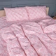 Комплект постельного белья Mirson Полуторный 143х210 см 17-0952 Abstract Pink Бязь (2200013166689) - изображение 1