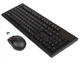 Комплект (клавіатура, миша) бездротовий A4Tech 3000N Black USB - зображення 3
