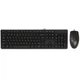 Комплект (клавиатура, мышь) A4-Tech KK-3330 Black USB - изображение 1