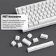 Дротова механічна клавіатура Ajazz AK820 Red Switch White (AK820-R-W) - изображение 13