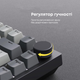 Клавиатура проводная Ajazz AK820 Sea Salt Switch RGB USB-C Black (AK820-SS-BGY) - изображение 16
