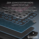 Клавиатура беспроводная GamePro Asgard Valhalla QLAB Sakura Switch RGB Bluetooth/Wireless/USB-C Black (MK160-B-QS-PRO) - изображение 13