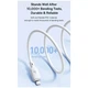 Кабель Baseus Silky Series Cable Type-C to Lightning 20W 2m P10377700213-01 White - изображение 6