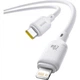 Кабель Baseus Silky Series Cable Type-C to Lightning 20W 1m P10377700213-00 White - зображення 2