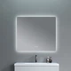 Зеркало в ванную Q-TAP Taurus 80x100см c подсветкой сенсорное включение антизапотевание прямоугольное QTTAU100080048957 - изображение 2