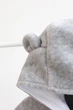 Флисовый человечек "Bear" серый меланж 74 6-9 месяцев (MB120629BM) - изображение 3