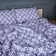 Пододеяльник MirSon Евро 200х220 см 17-0946 Abstract Blue Бязь (2200013163626) - изображение 1