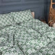 Пододеяльник MirSon Евро 200х220 см 17-0951 Abstract Green Бязь (2200013166122) - изображение 5
