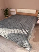 Велюровый плед Koloco Евро 210х230 Графитовый (Д-al-pv-008) - изображение 1