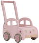 Drewniany wózeczek na zabawki Little Dutch Pink FSC (LD7128) (8713291771284) - obraz 1