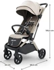 Прогулочная коляска KinderKraft Nubi 3 Sand Beige (KSNUBI03BEG0000) - изображение 8
