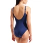 Купальник закрытый женский Arena Shimmering U Back Blue 40 Синій 010810-708 - изображение 2