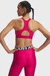 Спортивный топ женской Under Armour Ua Heatgear High XS Малиновий 1379195-681 - изображение 2
