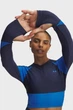 Кофта женские Under Armour Ua Hg Rib 1/4 Zip M Темно-синій 6003981-403 - изображение 3