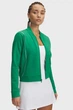 Кофта женские Under Armour Ua Tracksuit Jacket XS Зелений 1390308-305 - изображение 1