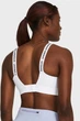 Спортивный топ женской Under Armour Ua Infinity High 2.0 Bra S Білий 1384112-100 - изображение 4