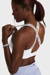 Спортивный топ женской Under Armour Ua Infinity High 2.0 Bra S Білий 1384112-100 - изображение 5