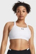 Спортивный топ женской Under Armour Ua Hg Armour High XS Білий 1379195-100 - изображение 1