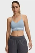 Спортивний топ жіночий Under Armour Vanish Seamless Low Bra XL Блакитний 1384417-466 - зображення 3