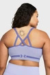 Спортивний топ жіночий Under Armour Ua Seamless Low Long Bra XS Бузковий 1357719-539 - зображення 5