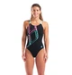 Купальник закрытый женский Arena Graphic Swim Pro Black 40 Чорний 010809-580 - изображение 2