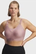Спортивний топ жіночий Under Armour Ua Infinity High 2.0 Bra S Пудровий 1384112-673 - зображення 3