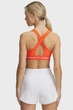 Спортивний топ жіночий Under Armour Crossback Mid Bra XL Помаранчевий 1361034-847 - зображення 2