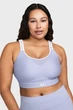 Спортивный топ женской Under Armour Ua Infinity High 2.0 Bra XL Бузковий 1384112-539 - изображение 3