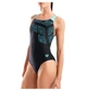 Купальник закритий жіночий Arena Kikko Pro Back Black/Green 36 010807-580 - зображення 3