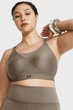 Спортивный топ женской Under Armour Ua Infinity High 2.0 Bra XL Коричневий 1384112-200 - изображение 2
