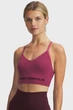 Спортивний топ жіночий Under Armour Vanish Seamless Low Bra XS Фуксія 1384417-659 - зображення 1