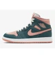 Кроссовки женские Jordan 1 Mid Dark Teal Green (W) 37.5 Бирюзовый BQ6472-308 - изображение 3