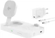 Stacja ładowania 4smarts Qi2 Charging Station Trident Biała (4252011907878) - obraz 1