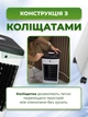 Портативный напольный кондиционер охладитель воздуха на 4л, кулер на водной основе с пультом ДУ климатический комплекс: охлаждение, вентиляция, осушение - изображение 4