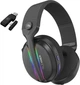 Игровые беспроводные наушники Proove Gaming Glimmer (APP) с микрофоном и LED RGB подсветкой геймерская гарнитура (WHGL00022016) Black/Purple - зображення 1
