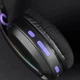 Игровые беспроводные наушники Proove Gaming Glimmer (APP) с микрофоном и LED RGB подсветкой геймерская гарнитура (WHGL00022016) Black/Purple - зображення 10