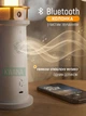 3D нічник-проектор Маяк: проекція Місяця, Bluetooth колонка та датчик руху, світлодіодний світильник у спальню з пультом - зображення 6