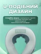 Массажер для шеи и плеч электрический импульсный массажный воротник с подогревом, 3 режима работы, портативный от USB - изображение 2