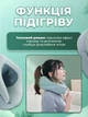 Массажер для шеи и плеч электрический импульсный массажный воротник с подогревом, 3 режима работы, портативный от USB - изображение 4