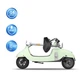 Електросамокат із сидінням OKAI Ceetle PRO EA10C Mint Green 10', 350(900)W, 25Km/h, 10.4Ah, 55Km, 20%, NFC, App, 29kg - зображення 7