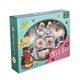 Дитячий набір посуд Tea set 868-E6-4 фарфор, 17 предметів - зображення 1